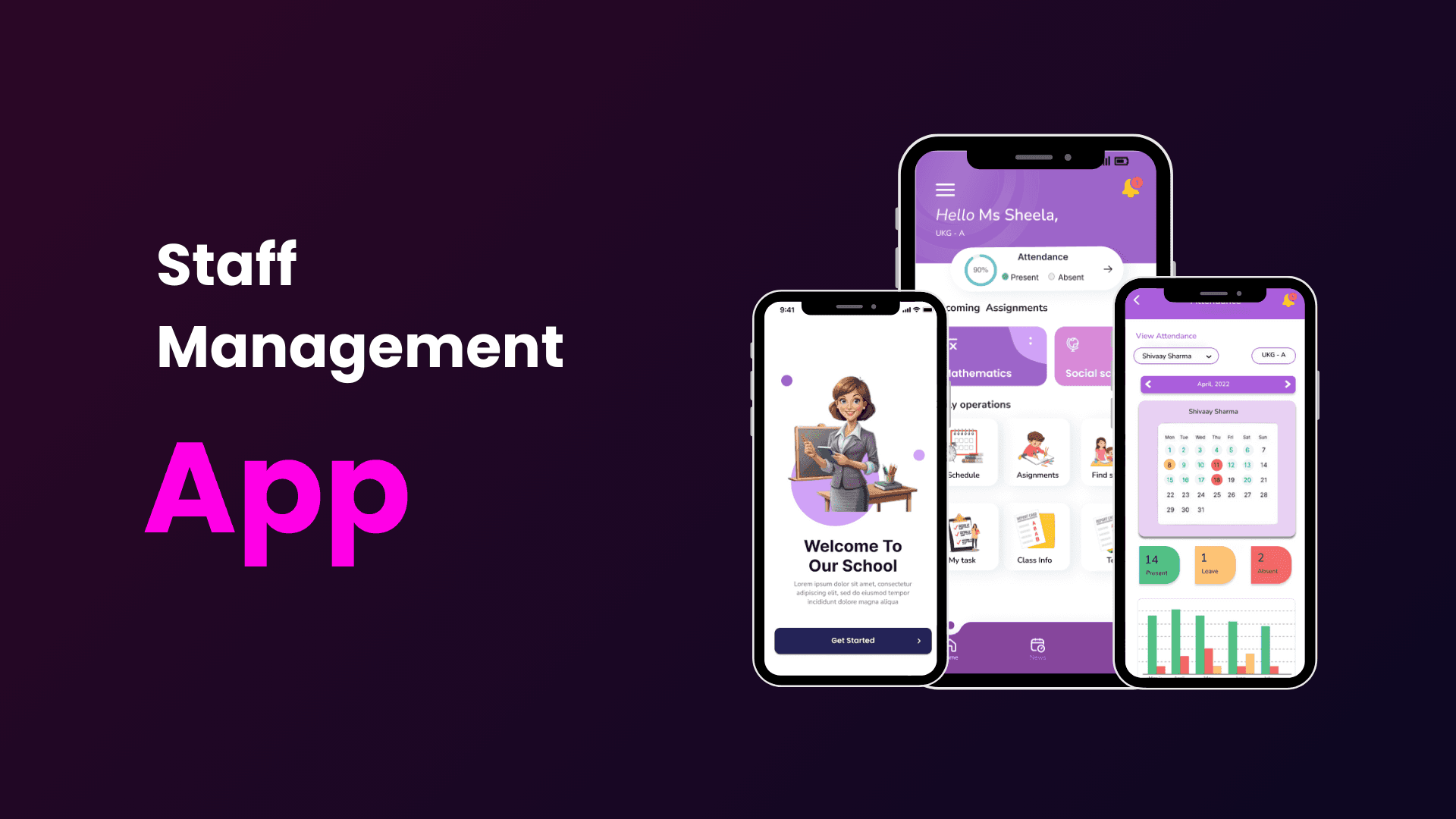 Staff Management System Interface