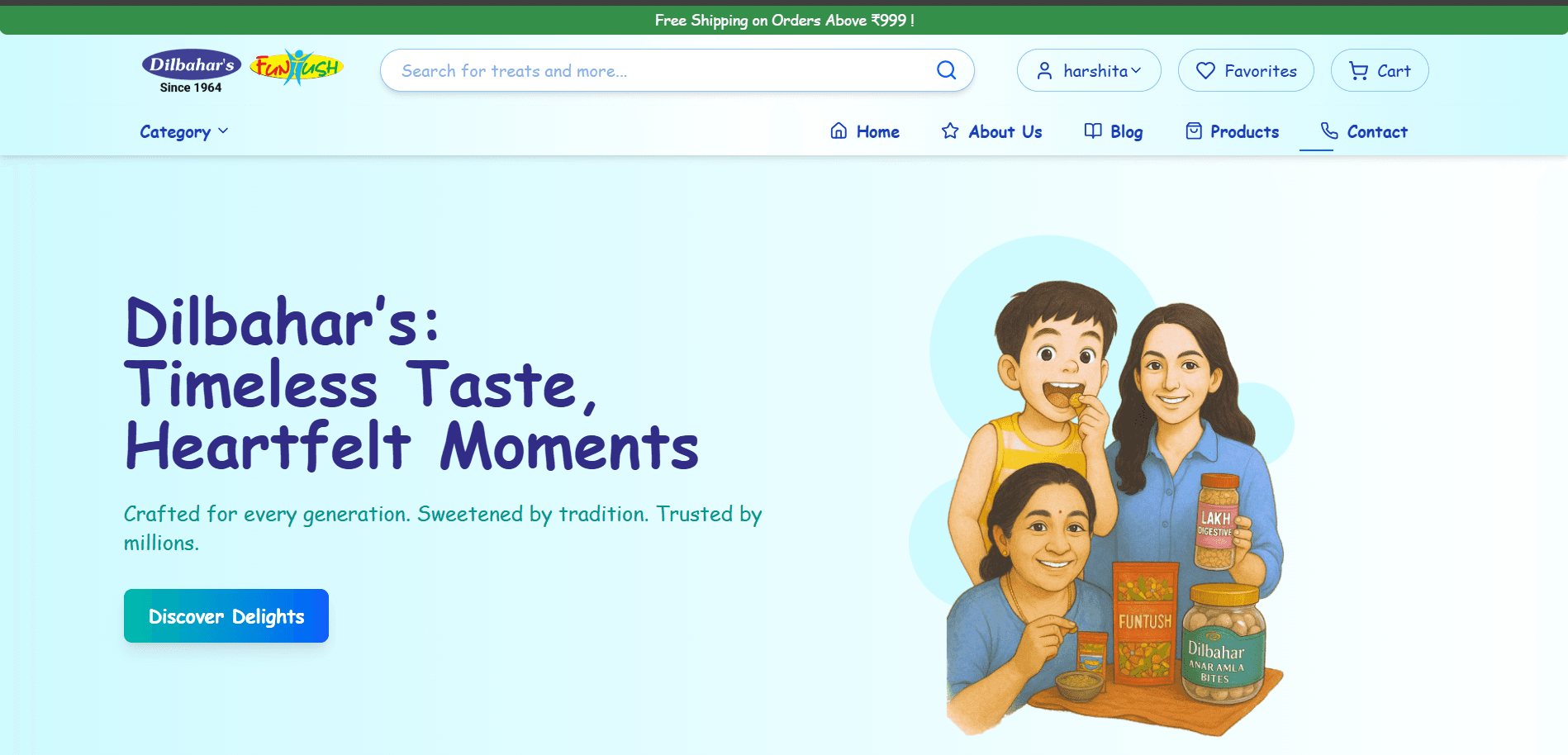 Dilbahar Premium E-Commerce Platform by CodeDev