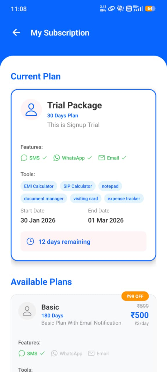 Subscription-Based Access with Free Trial
