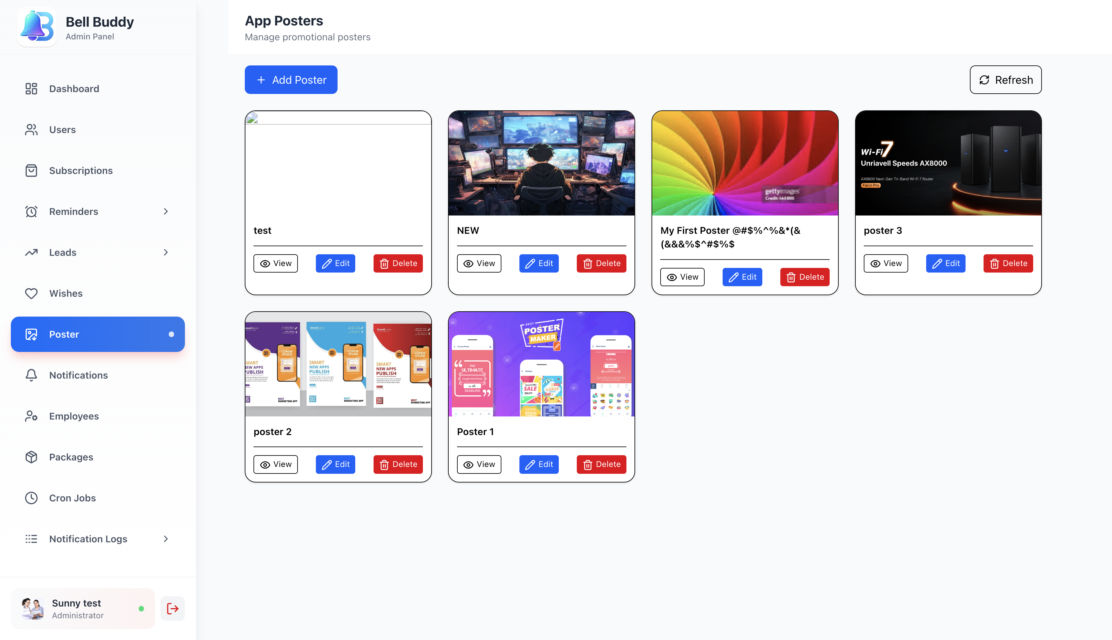 Template & Advertisement Content Control