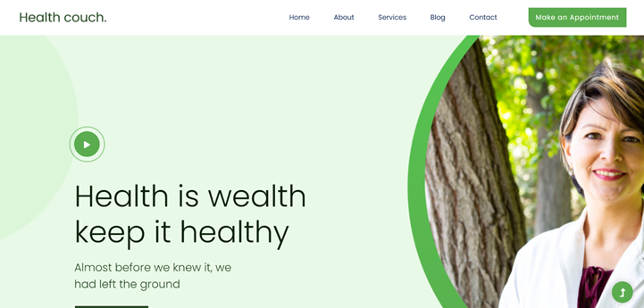 Healthcare Website Template